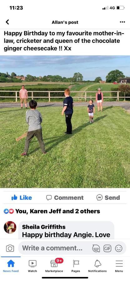 King Richard'S Luxury Lodge - Sleeps Up To 8 ,Dog Friendly ,Near Sherwood Forest At Fairview Farm In Nottingham Set In 88 Acres And Great For Groups,Family Gatherings,Corporate Events Kültér fotó